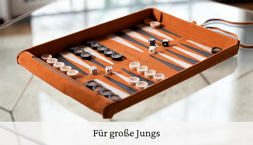 Fur groe Jungs Reise-Backgammon